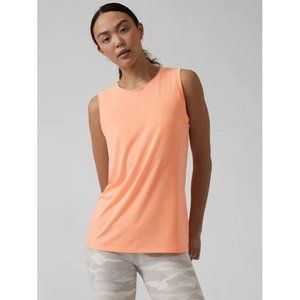 ATHLETA Vital Tank 2.0 Essence BRIGHT PEACH Orange NWT Size XL